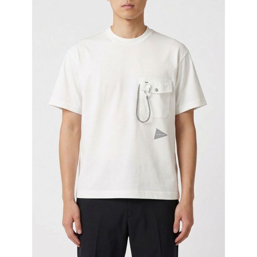 And Wander T-Shirt Men White